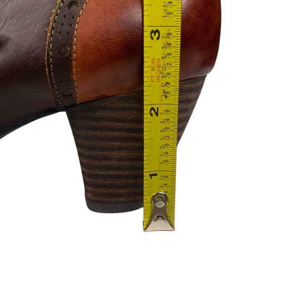 L’artiste X Spring Step Women’s Renaissance Brown Buckle Clog Size 39 US 8.5 - Picture 11 of 12